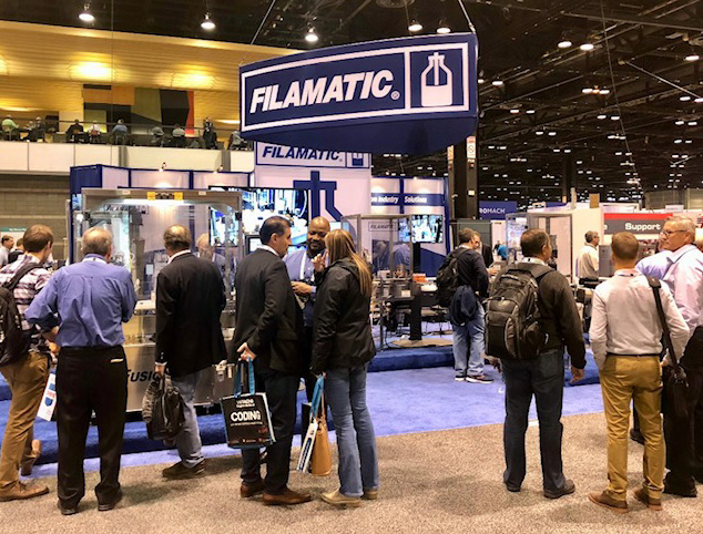 filamatic trade show booth
