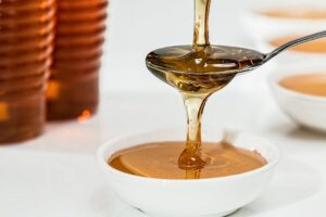 viscosity of liquid honey