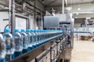 bottling assembly line